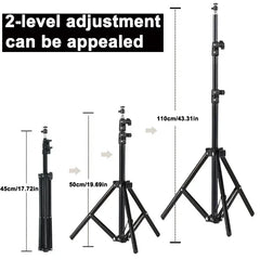 Support trépied universel portable de 110 cm pour projecteur