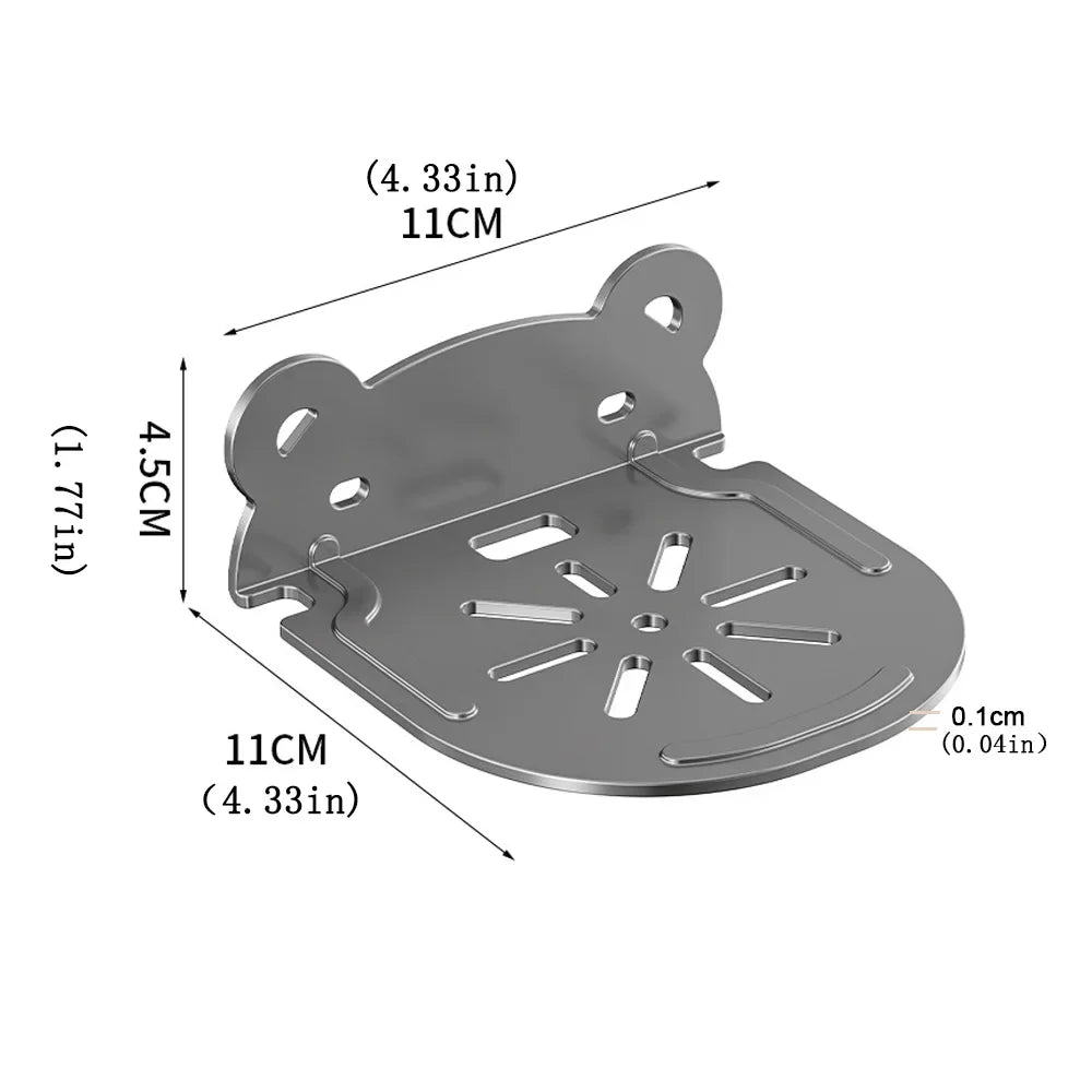 Support mural pour projecteur en métal robuste et durable