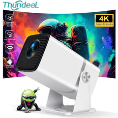 Projecteur 4K Full HD TD8 Android WiFi 3D, projecteur pour réunion et film